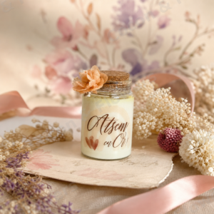 Mini bougie personnalisée Merci Maîtresse ou Maître
