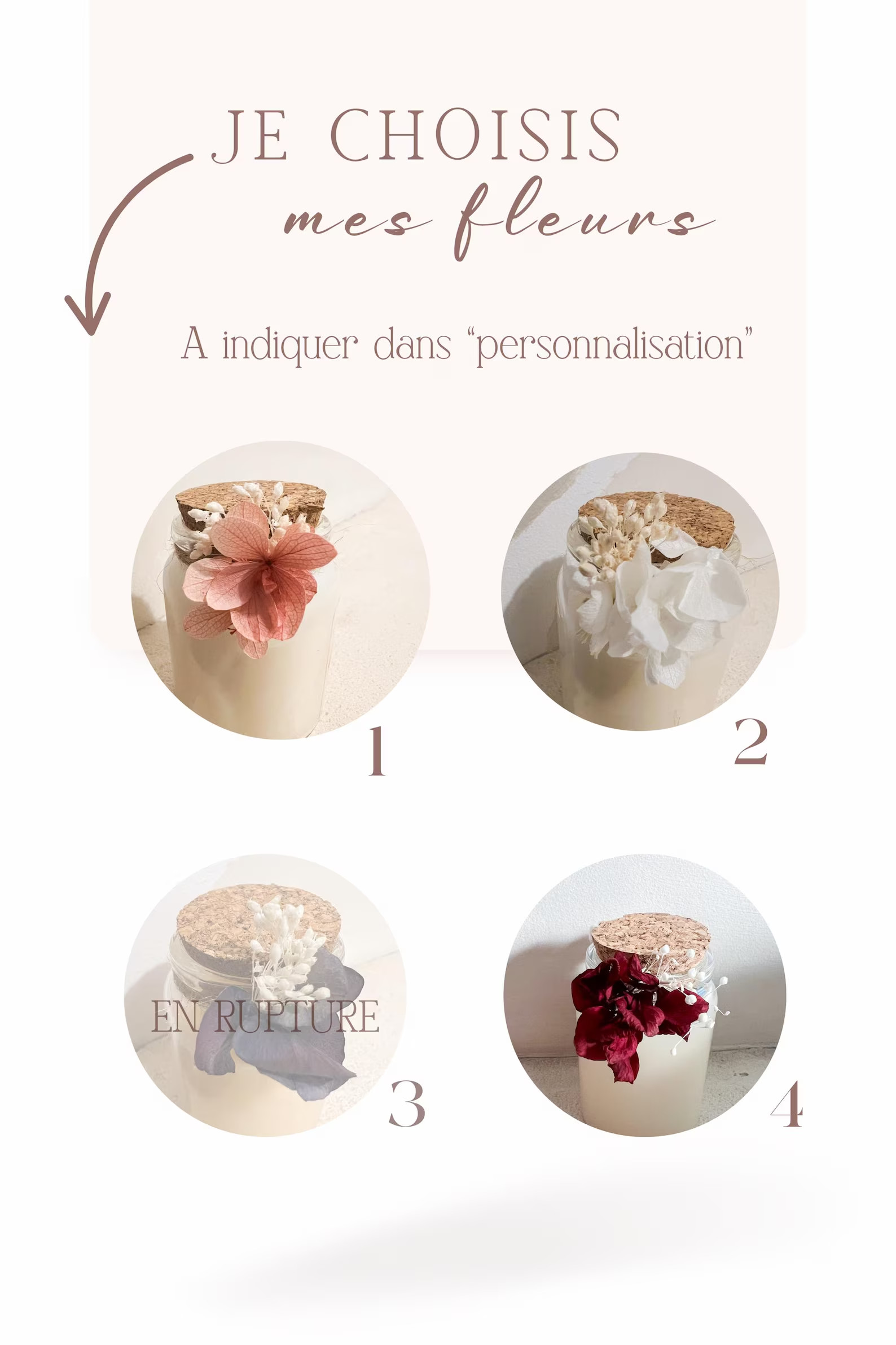 Bougie personnalisée demande témoin ou demoiselle d’honneur